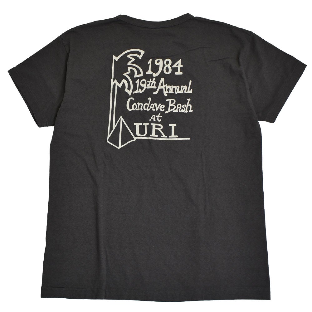 ウエアハウス (WAREHOUSE) Lot 4064 ZBT 半袖プリントTシャツ チャコール