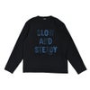 マーブルシュッド (marble SUD) EMB SLOW L/S Tシャツ 刺繍 長袖Tシャツ 01GF020192 02.BLK