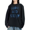 マーブルシュッド (marble SUD) EMB SLOW L/S Tシャツ 刺繍 長袖Tシャツ 01GF020192
