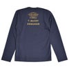 トイズマッコイ (TOYS McCOY)  MILITARY LONG SLEEVE TEE U.S.AIR FORCE -THE FIGHTNG 345- カットソー ロンT 長袖Tシャツ TMC2644 BLUE