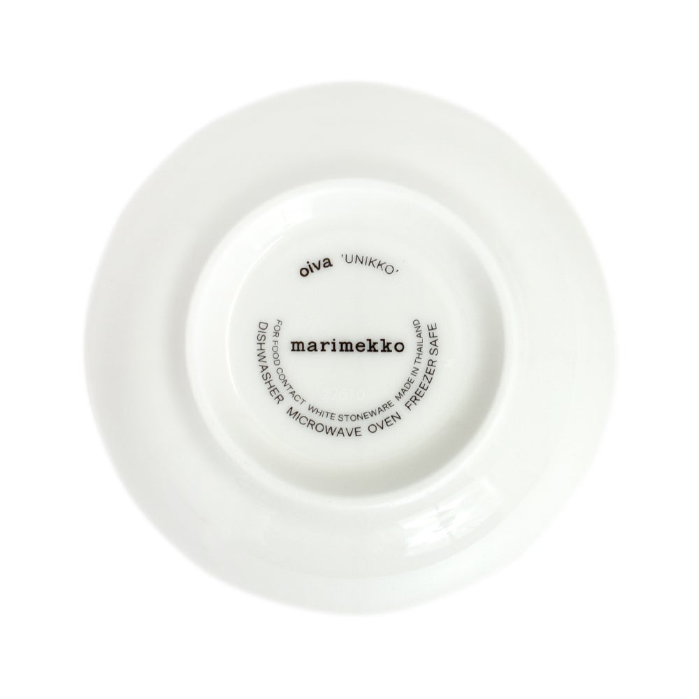 マリメッコ (marimekko) Unikko ディーププレート 9cm ウニッコ 食器 プレート お皿 花 ギフト 52269-4-76257 52269476257