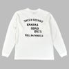 フェローズ (PHERROW'S) 26W-PLT4 長袖プリントTシャツ ロゴTシャツ 099.WHITE