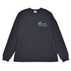 フェローズ (PHERROW'S) 26W-PLT4 長袖プリントTシャツ ロゴTシャツ 005.CHARCOAL