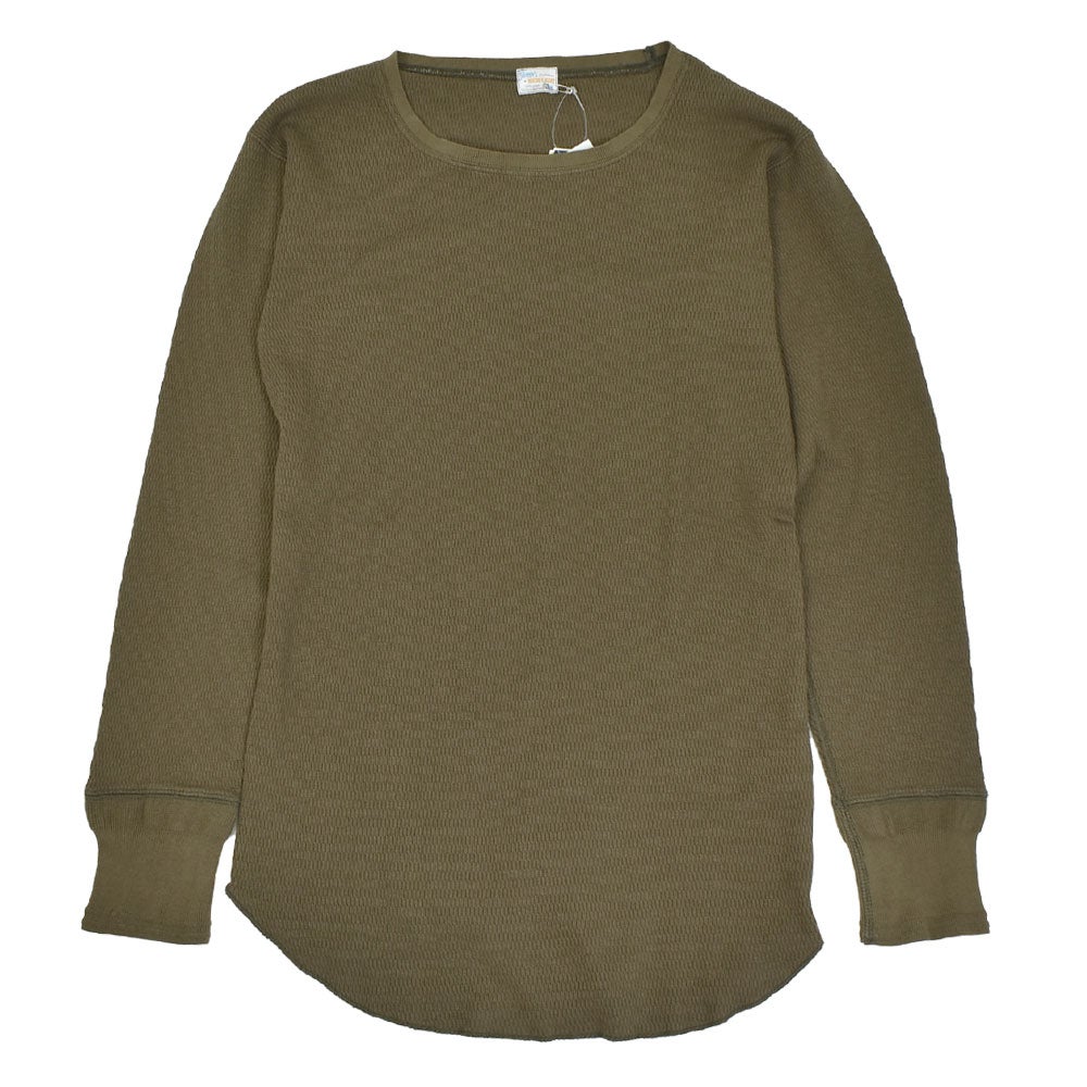 フェローズ (PHERROW'S) 26W-HIGH LIGHT THERMAL 長袖サーマルTシャツ ロングスリーブTシャツ ロンT 205.OLIVE