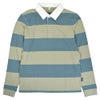 パタゴニア (PATAGONIA) メンズ ロングスリーブ ラグビー M's L/S Rugby ラガーシャツ 42250 WSSA(Wide Stripe:Blue Sage)