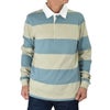パタゴニア (PATAGONIA) メンズ ロングスリーブ ラグビー M's L/S Rugby ラガーシャツ 42250 WSSA(Wide Stripe:Blue Sage)
