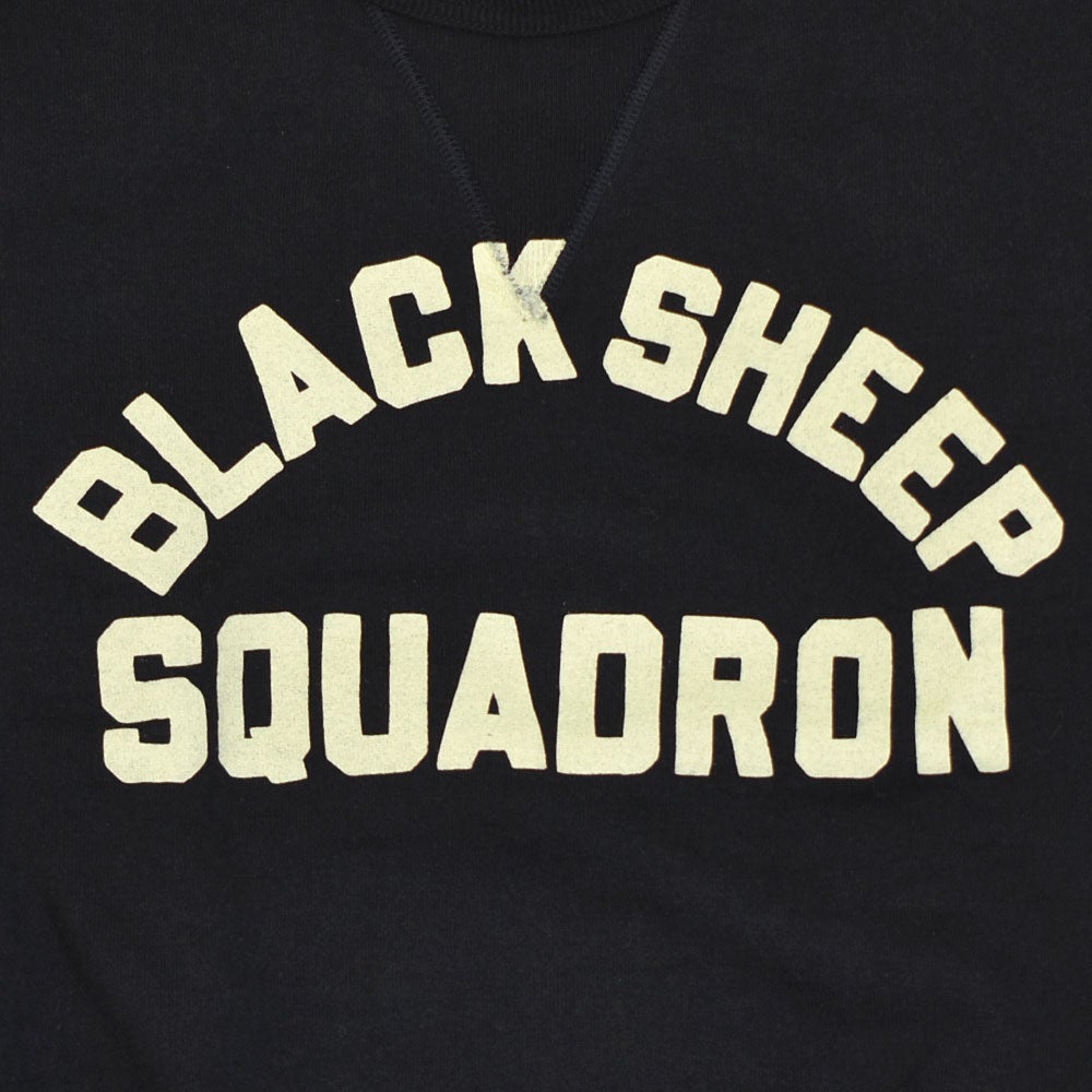 デラックスウエア (DELUXEWARE) BLACK SHEEP2 プリントスウェットシャツ 長袖トレーナー S101-47