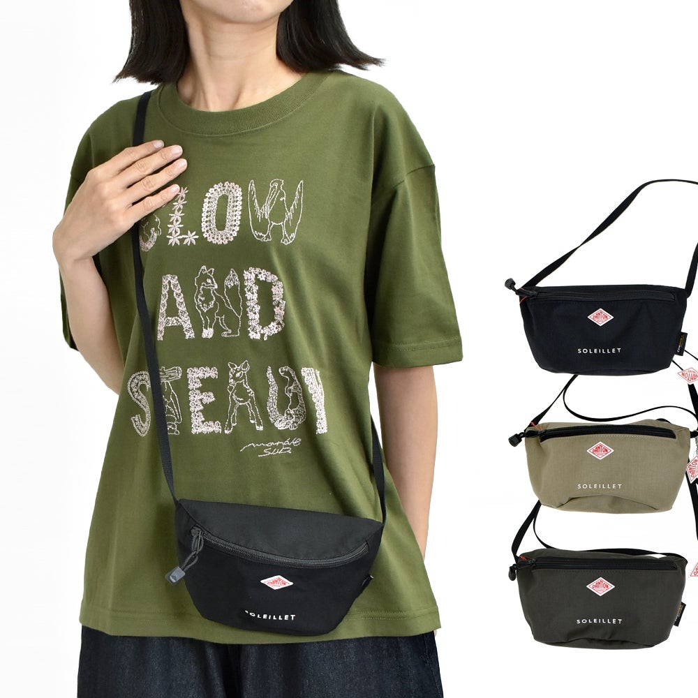ダントン (DANTON) SOLEILLET CORDURA Canvas Sling Bag ショルダーバッグ クロスボディバッグ