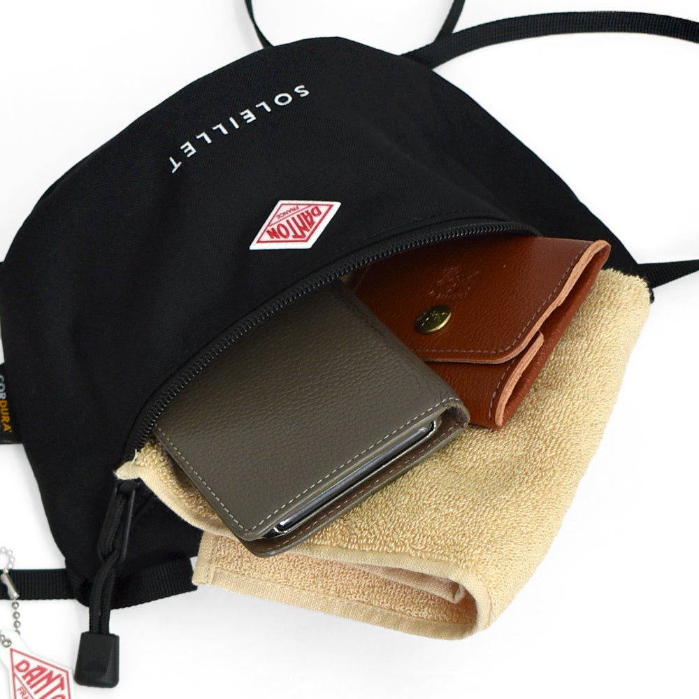 ダントン (DANTON) SOLEILLET CORDURA Canvas Sling Bag ショルダーバッグ クロスボディバッグ