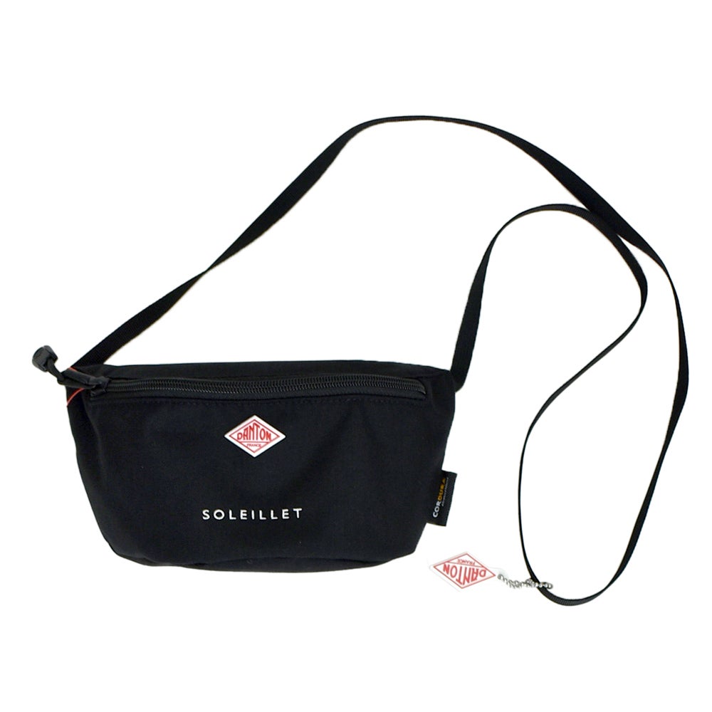 ダントン (DANTON) SOLEILLET CORDURA Canvas Sling Bag ショルダーバッグ クロスボディバッグ BLACK(WHITE)