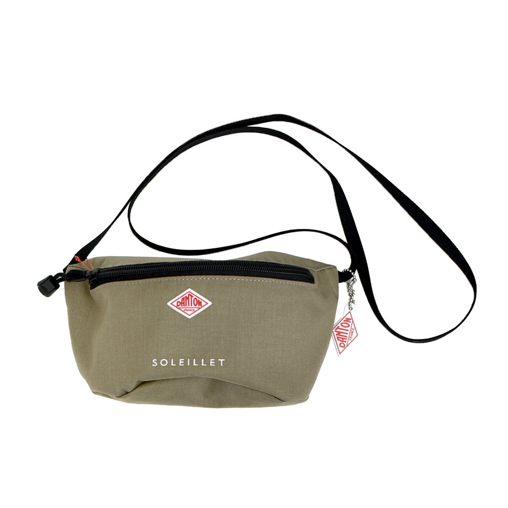 ダントン (DANTON) SOLEILLET CORDURA Canvas Sling Bag ショルダーバッグ クロスボディバッグ LT.GREIGE(WHITE)