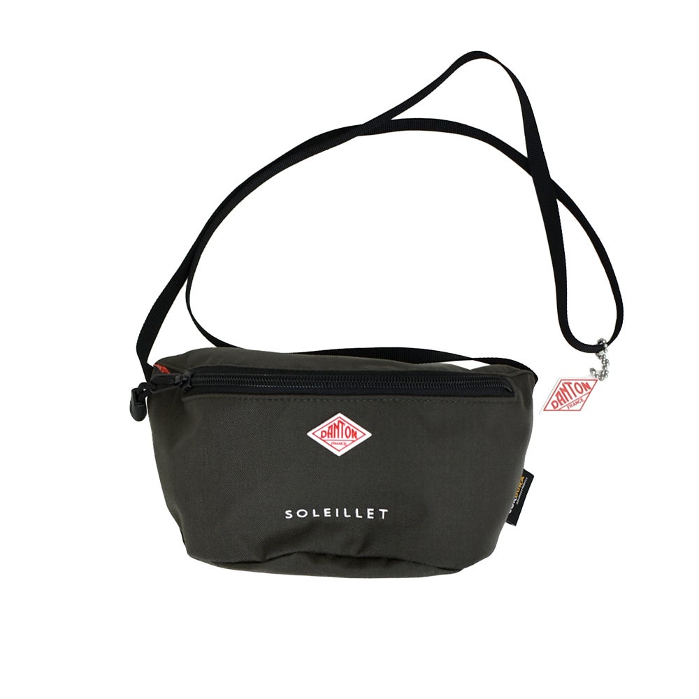 ダントン (DANTON) SOLEILLET CORDURA Canvas Sling Bag ショルダーバッグ クロスボディバッグ DK.GREY(WHITE)