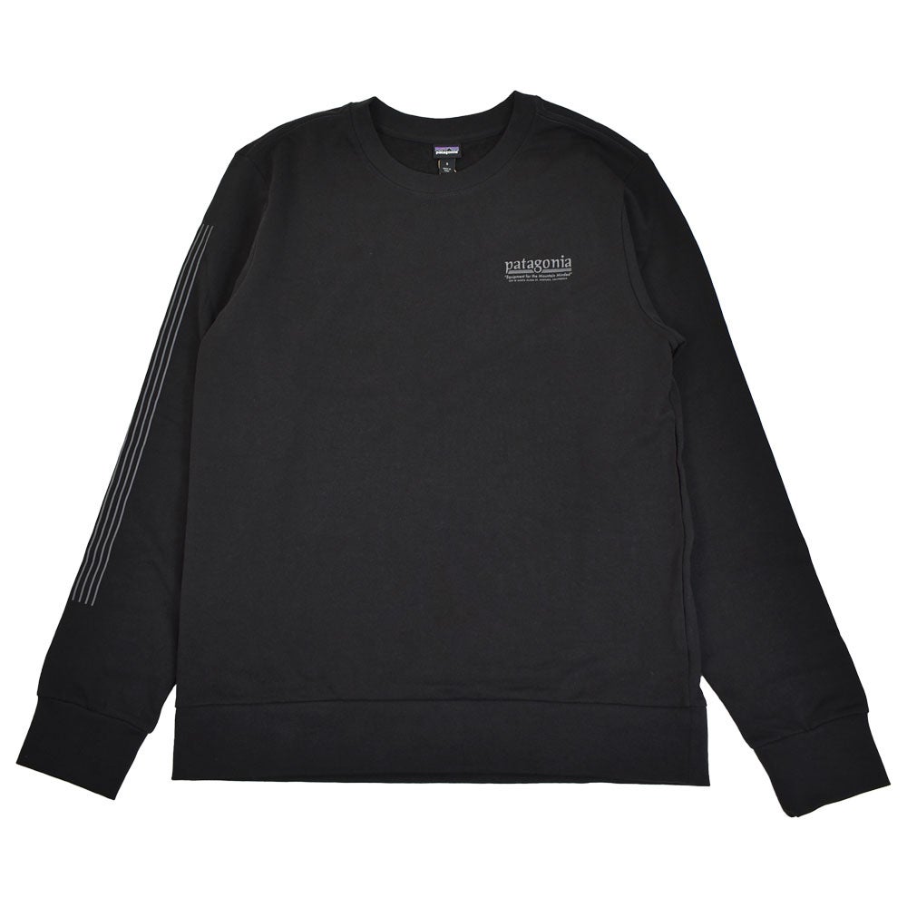 パタゴニア (PATAGONIA) メンズ ハット トリッパ― デイリー クルー M's Hut Tripper Daily Crew 長袖スウェット 39742 BLK(Black)