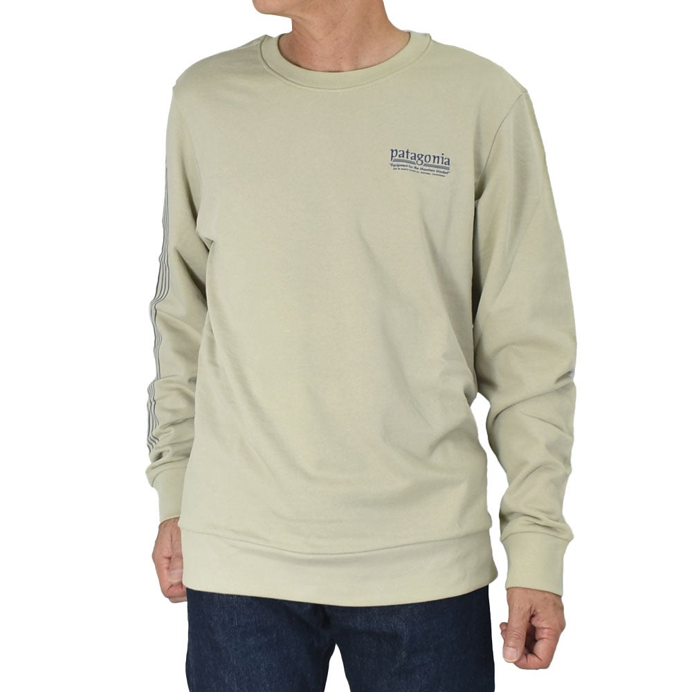 パタゴニア (PATAGONIA) メンズ ハット トリッパ― デイリー クルー M's Hut Tripper Daily Crew 長袖スウェット 39742 WSTO(Weathered Stone)