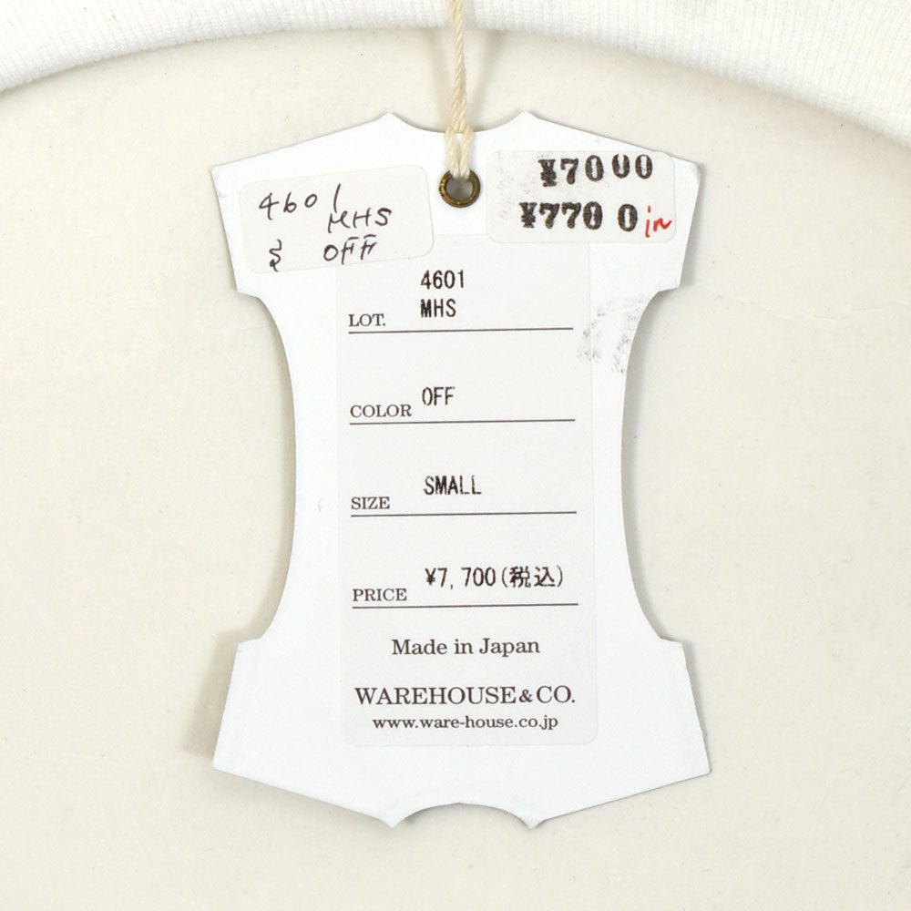 ウエアハウス (WAREHOUSE) Lot 4601 MHS 半袖プリントTシャツ