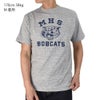 ウエアハウス (WAREHOUSE) Lot 4601 MHS 半袖プリントTシャツ 杢グレー