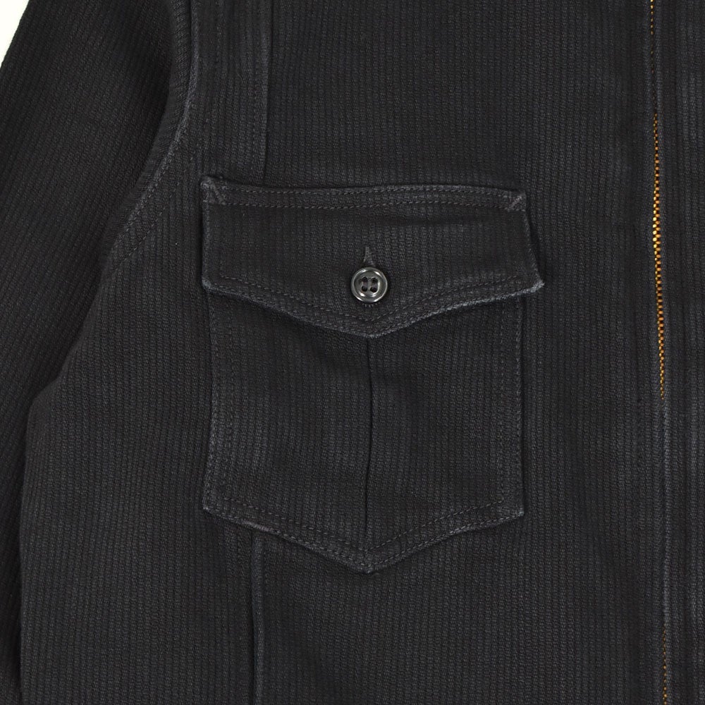 フリーホイーラーズ (FREEWHEELERS) -BLACK ROGUE- JACKET Vintage Style Yarn-Dyed Pique モーターサイクルジャケット ワークジャケット アウター 2621010