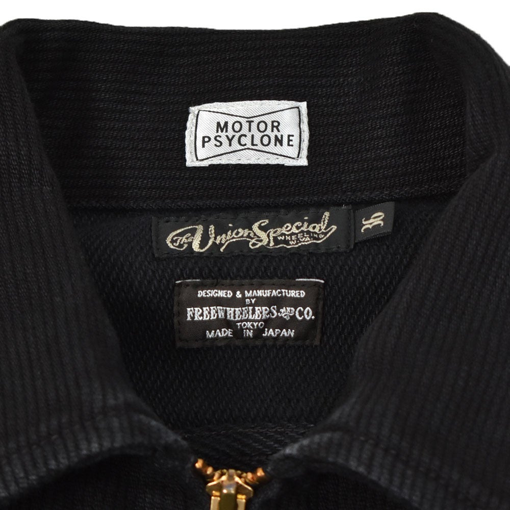 フリーホイーラーズ (FREEWHEELERS) -BLACK ROGUE- JACKET Vintage Style Yarn-Dyed Pique モーターサイクルジャケット ワークジャケット アウター 2621010