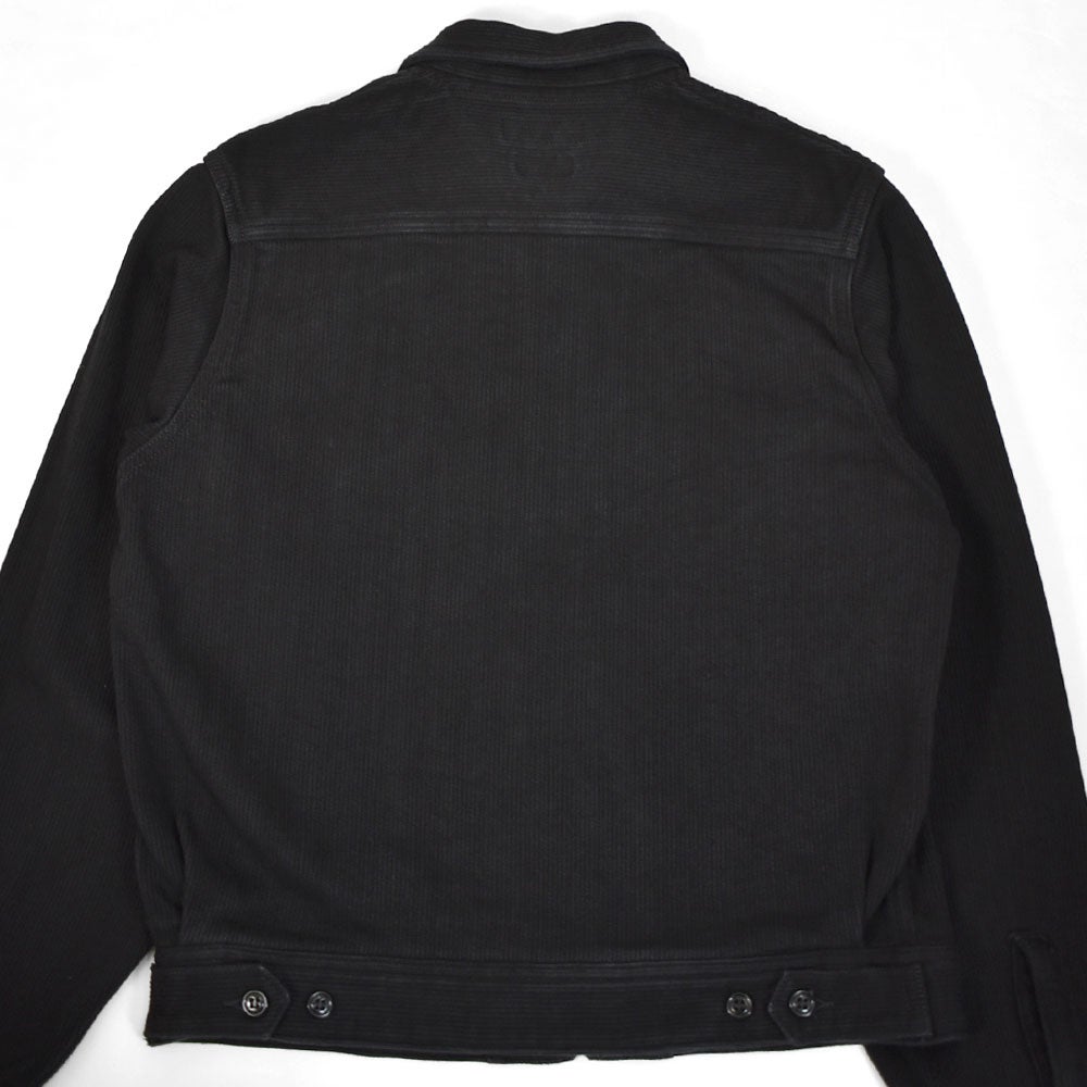 フリーホイーラーズ (FREEWHEELERS) -BLACK ROGUE- JACKET Vintage Style Yarn-Dyed Pique モーターサイクルジャケット ワークジャケット アウター 2621010