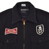 フリーホイーラーズ (FREEWHEELERS) -STONE COLD- BLACK ROGUE Vintage Style Yarn-Dyed Pique モーターサイクルジャケット カスタム ワークジャケット アウター 2621011