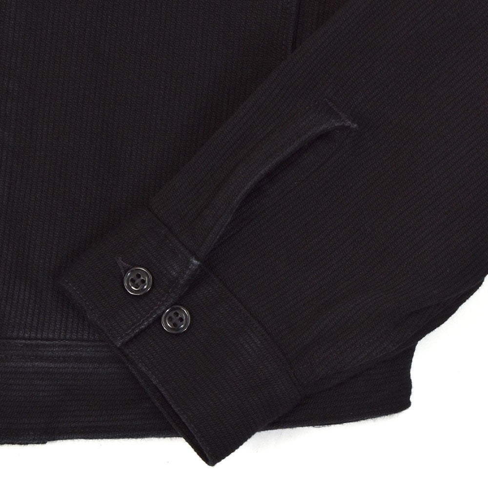 フリーホイーラーズ (FREEWHEELERS) -STONE COLD- BLACK ROGUE Vintage Style Yarn-Dyed Pique モーターサイクルジャケット カスタム ワークジャケット アウター 2621011