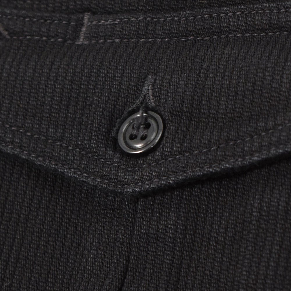 フリーホイーラーズ (FREEWHEELERS) -STONE COLD- BLACK ROGUE Vintage Style Yarn-Dyed Pique モーターサイクルジャケット カスタム ワークジャケット アウター 2621011