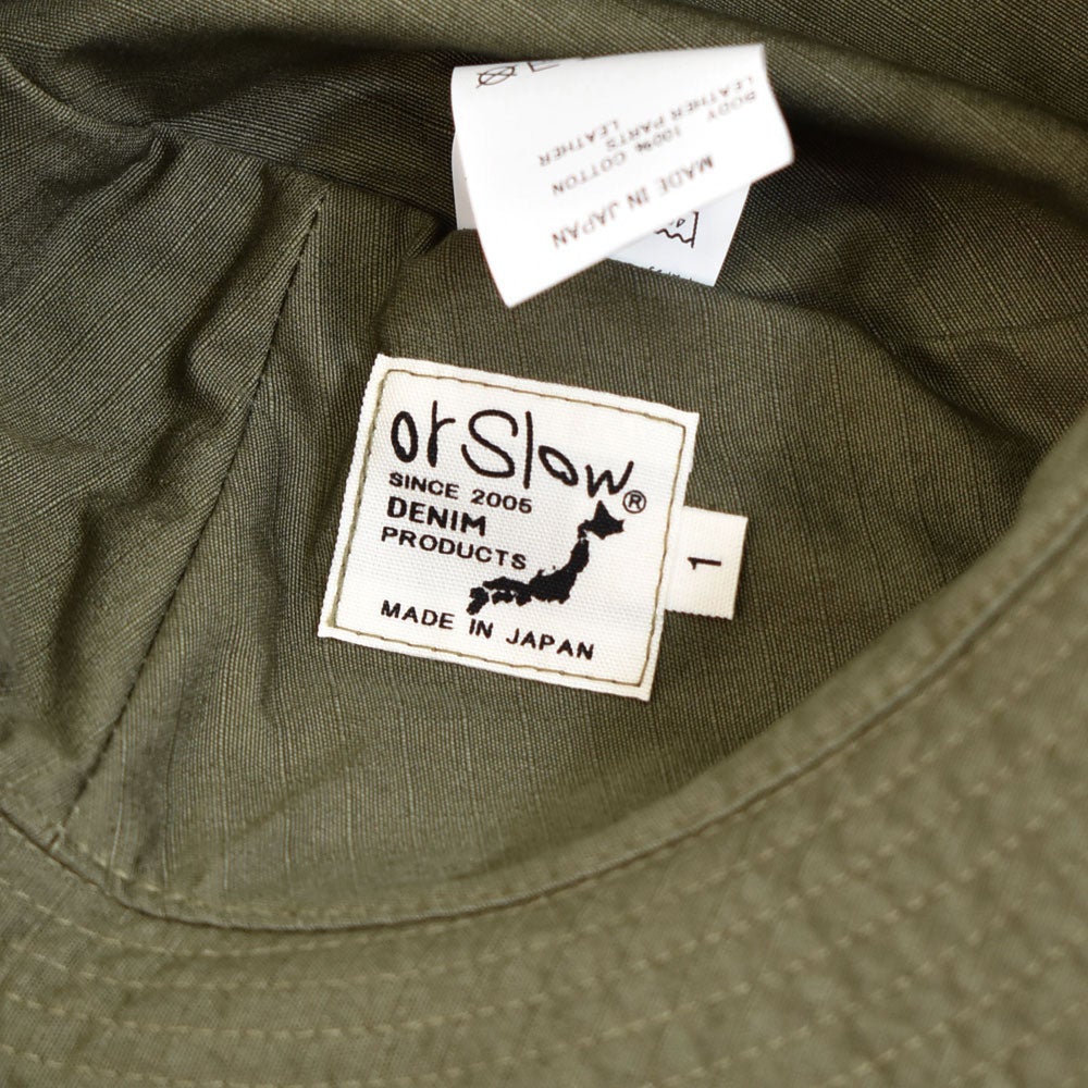 オアスロウ (orSlow) U.S ARMY JUNGLE HAT RIPSTOP ハット 帽子 アウトドア 03-023