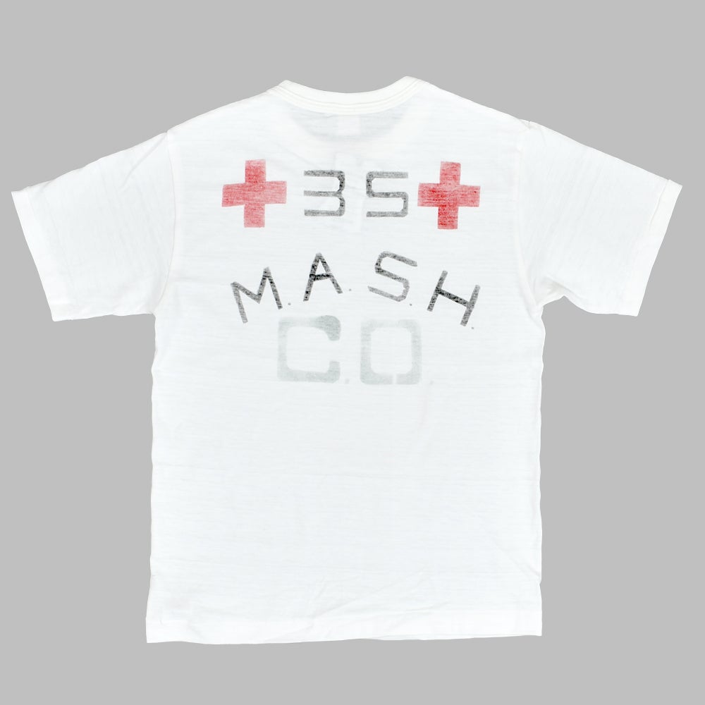 ウエアハウス (WAREHOUSE) Lot 4601 M.A.S.H. 半袖プリントTシャツ オフ