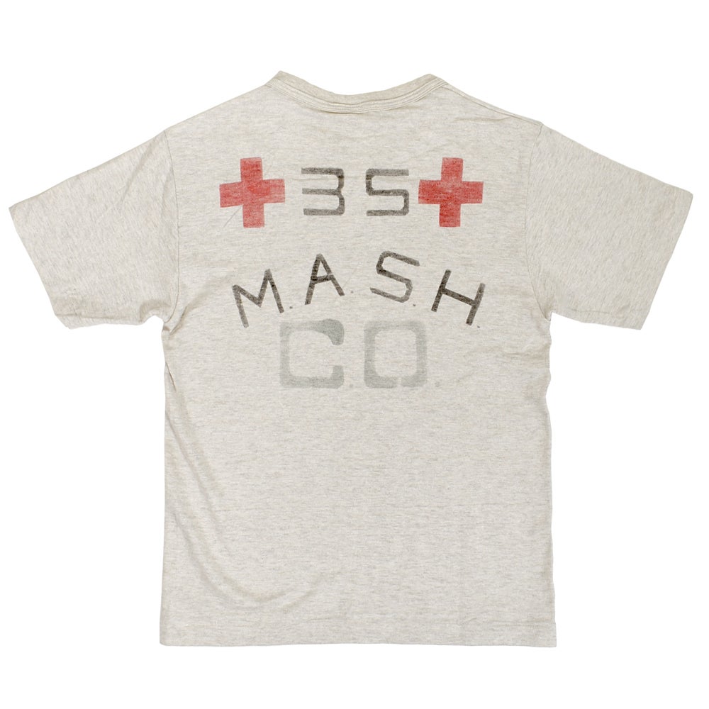 ウエアハウス (WAREHOUSE) Lot 4601 M.A.S.H. 半袖プリントTシャツ オートミール