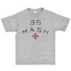 ウエアハウス (WAREHOUSE) Lot 4601 M.A.S.H. 半袖プリントTシャツ 杢グレー