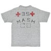 ウエアハウス (WAREHOUSE) Lot 4601 M.A.S.H. 半袖プリントTシャツ 杢グレー