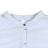 ケレン (KELEN) -PARDY- BACK TUCK DESIGN BLOUSE バックタック デザインブラウス ノーカラーシャツ LKL26FBL2322