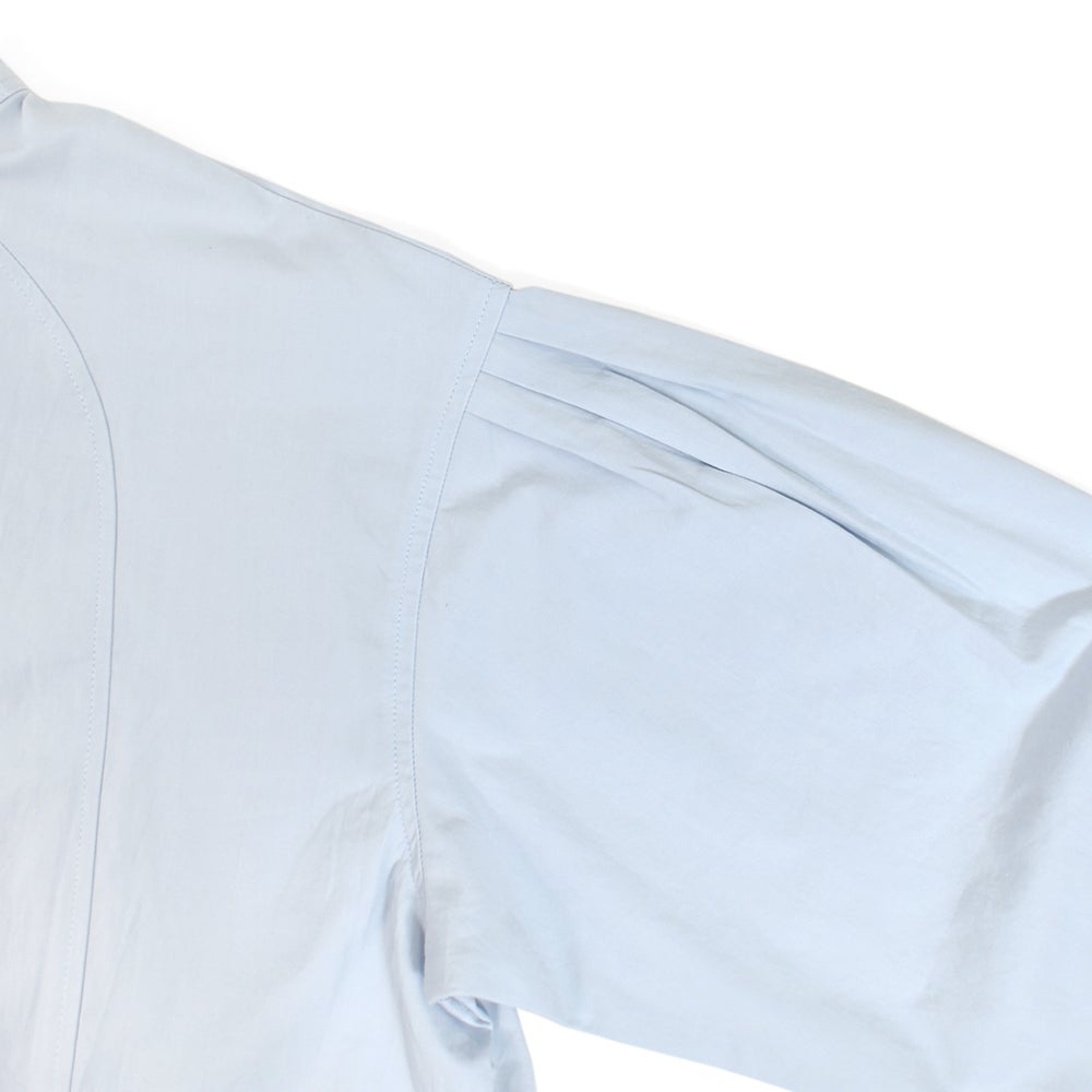ケレン (KELEN) -PARDY- BACK TUCK DESIGN BLOUSE バックタック デザインブラウス ノーカラーシャツ LKL26FBL2322