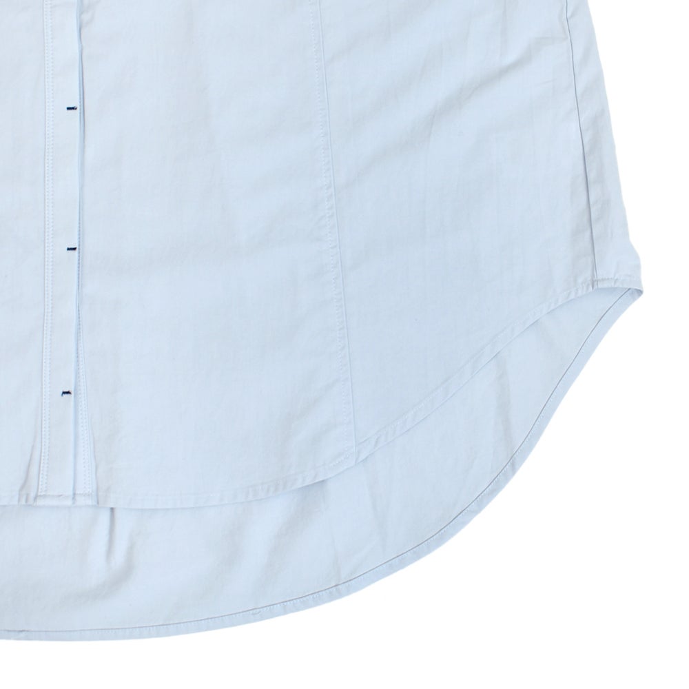 ケレン (KELEN) -PARDY- BACK TUCK DESIGN BLOUSE バックタック デザインブラウス ノーカラーシャツ LKL26FBL2322