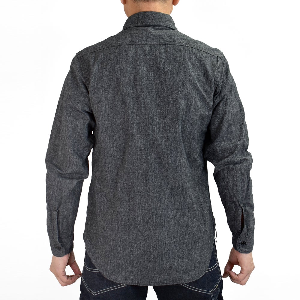 コリンボ (COLIMBO) Butte Work Shirt -Heather Chambray- 長袖ワークシャツ ZB-0308