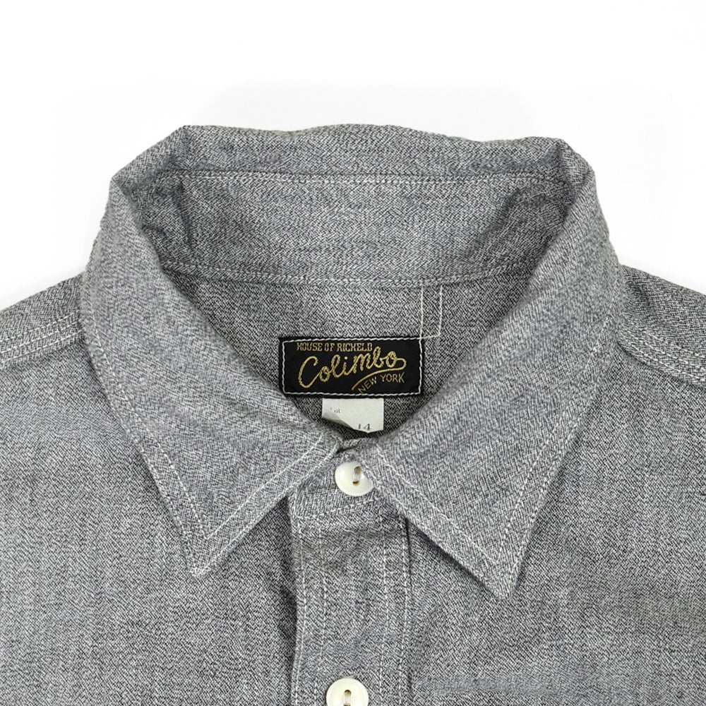 コリンボ (COLIMBO) Butte Work Shirt -Heather Chambray- 長袖ワークシャツ ZB-0308