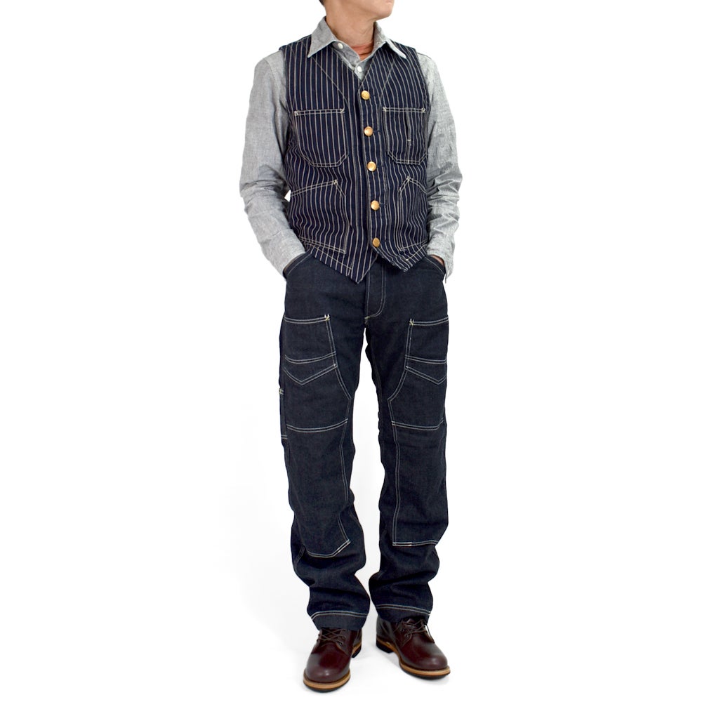 コリンボ (COLIMBO) Butte Work Shirt -Heather Chambray- 長袖ワークシャツ ZB-0308
