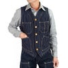 コリンボ (COLIMBO) Switchyard Vest -Wabash Stripe- ウォバッシュワークベスト ZB-0120
