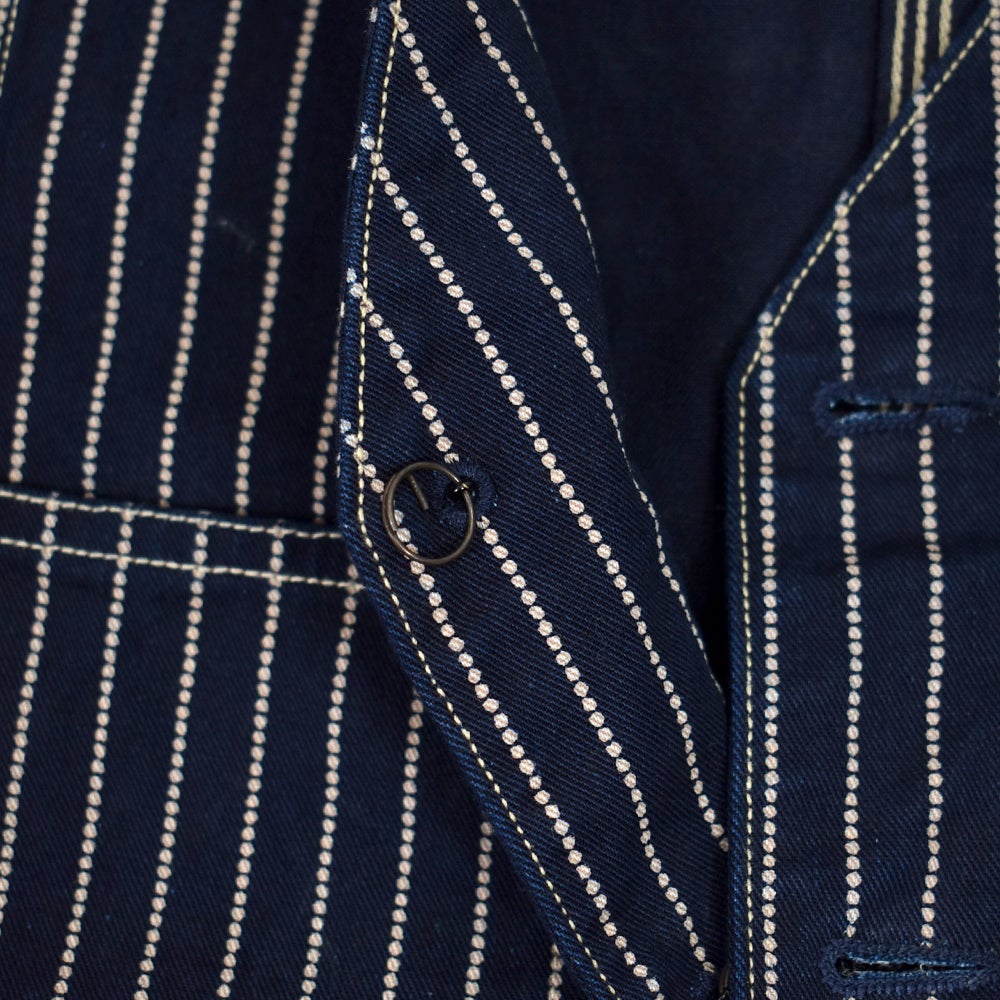 コリンボ (COLIMBO) Switchyard Vest -Wabash Stripe- ウォバッシュワークベスト ZB-0120