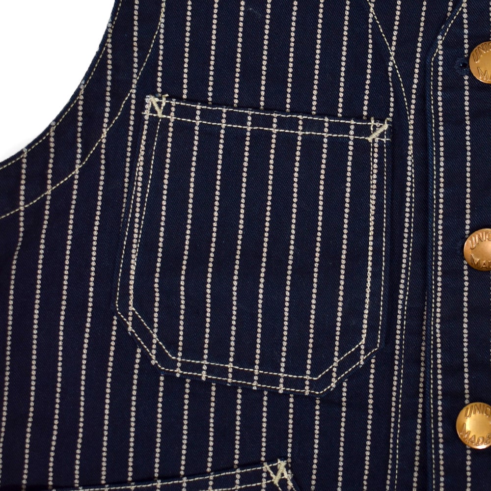 コリンボ (COLIMBO) Switchyard Vest -Wabash Stripe- ウォバッシュワークベスト ZB-0120