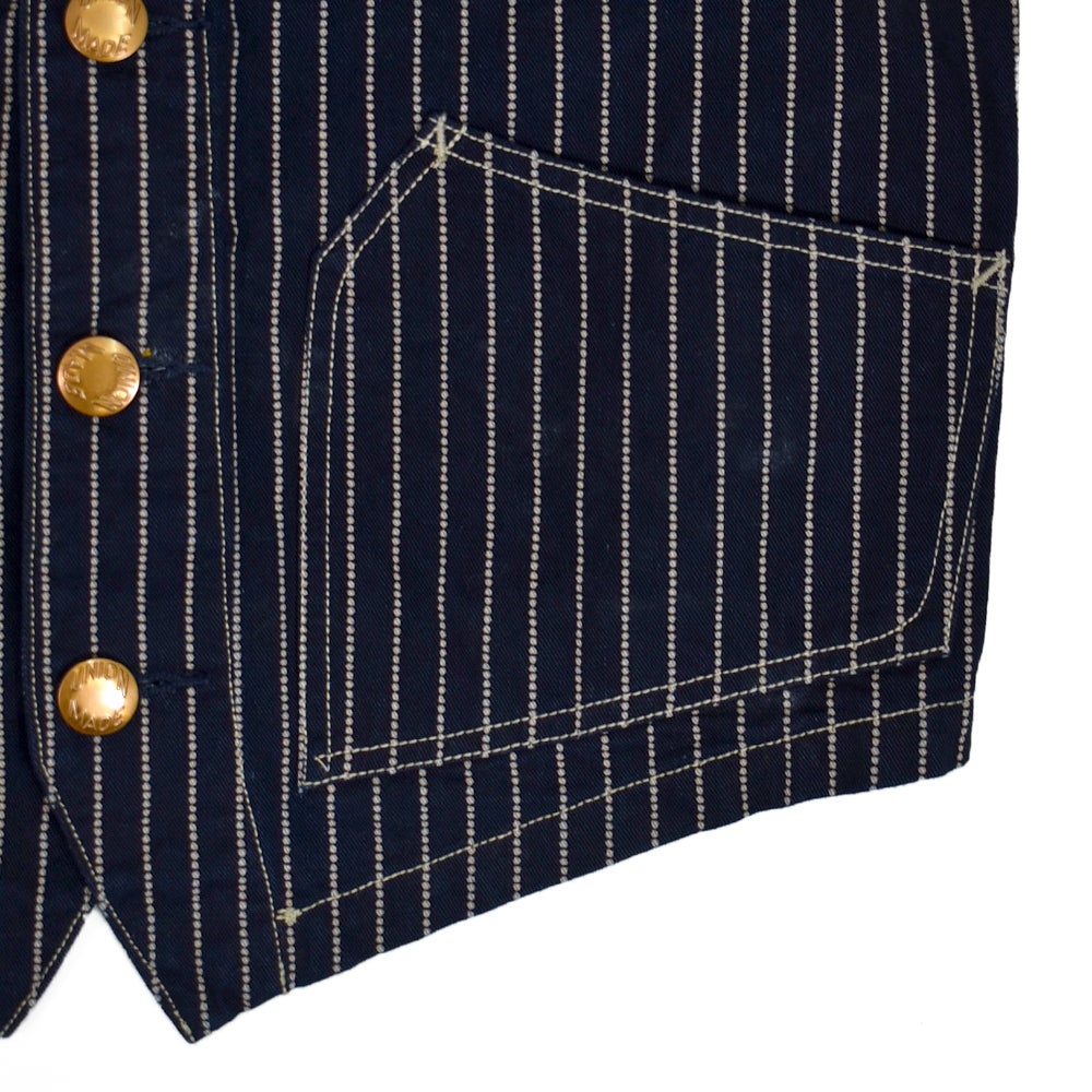 コリンボ (COLIMBO) Switchyard Vest -Wabash Stripe- ウォバッシュワークベスト ZB-0120