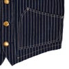 コリンボ (COLIMBO) Switchyard Vest -Wabash Stripe- ウォバッシュワークベスト ZB-0120