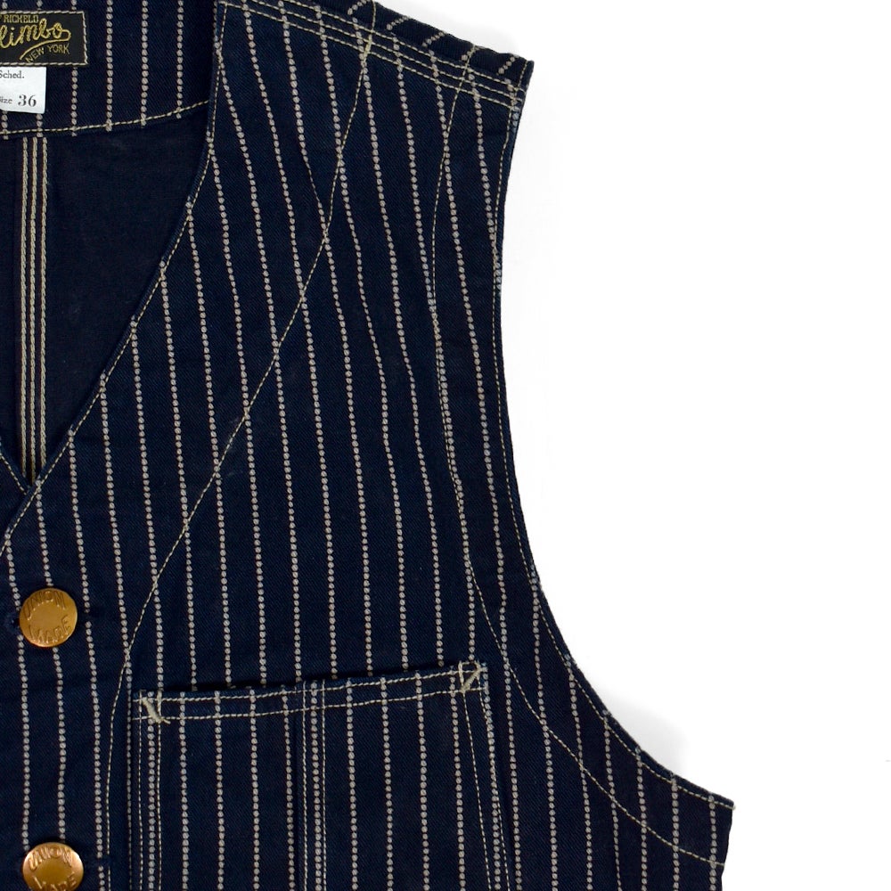 コリンボ (COLIMBO) Switchyard Vest -Wabash Stripe- ウォバッシュワークベスト ZB-0120
