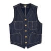コリンボ (COLIMBO) Switchyard Vest -Wabash Stripe- ウォバッシュワークベスト ZB-0120 01.Wabash Stripe