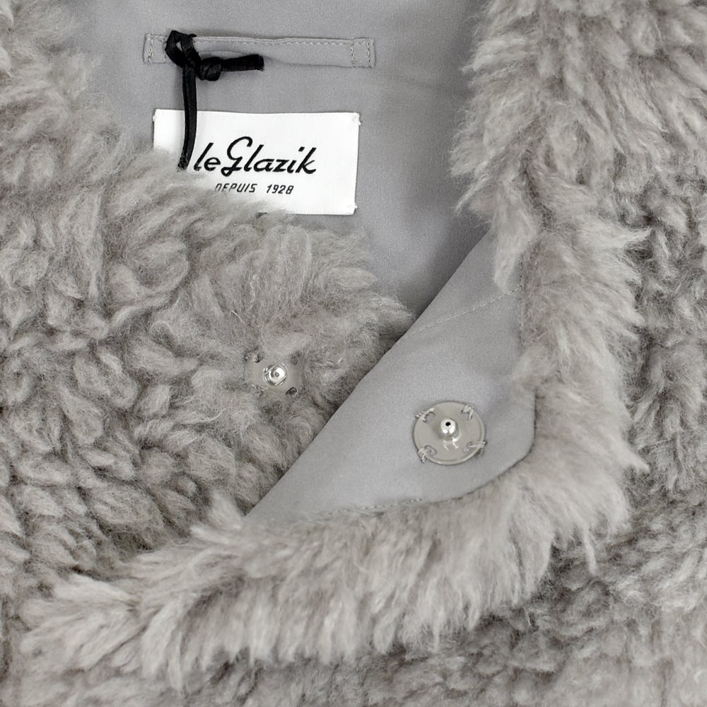 ル グラジック (LE GLAZIK) GILET エコファー ジレ ボアベスト ショート丈 LG-B0423FPT