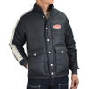デラックスウエア (DELUXEWARE) 60s RACE JACKET レーシングジャケット ラグランスリーブ 中綿ナイロンジャケット D-28A BLK