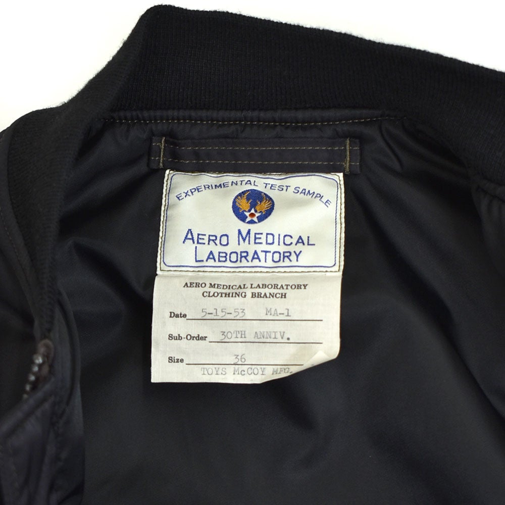 トイズマッコイ (TOYS McCOY)  TYPE MA-1 TEST SAMPLE BLACK VER. ジャケット アウター TMJ2621