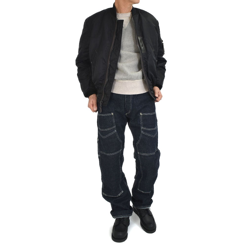 トイズマッコイ (TOYS McCOY)  TYPE MA-1 TEST SAMPLE BLACK VER. ジャケット アウター TMJ2621 BLACK