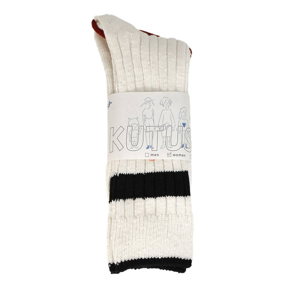 スロース (slaːθ) ease mens womens socks ソックス 靴下 レディース メンズ SLL011 WH×BK