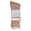 スロース (slaːθ) ease mens womens socks ソックス 靴下 レディース メンズ SLL011 TAN×WH